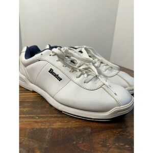 Dexter Bowling Shoes White Blue Accent Lace Up Sneakers Womens Size 10M